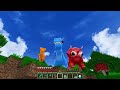 rainbow dinosaurs beat minecraft