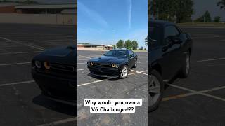 Why Would You Own A V6 Dodge Challenger? #review #dodgechallenger #dodge #automobile #car #shorts
