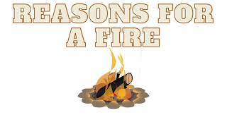 Reasons for Open Fires!