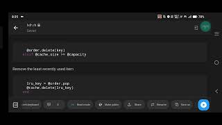 Implement LRU Cache in Ruby: Code Example and Explanation
