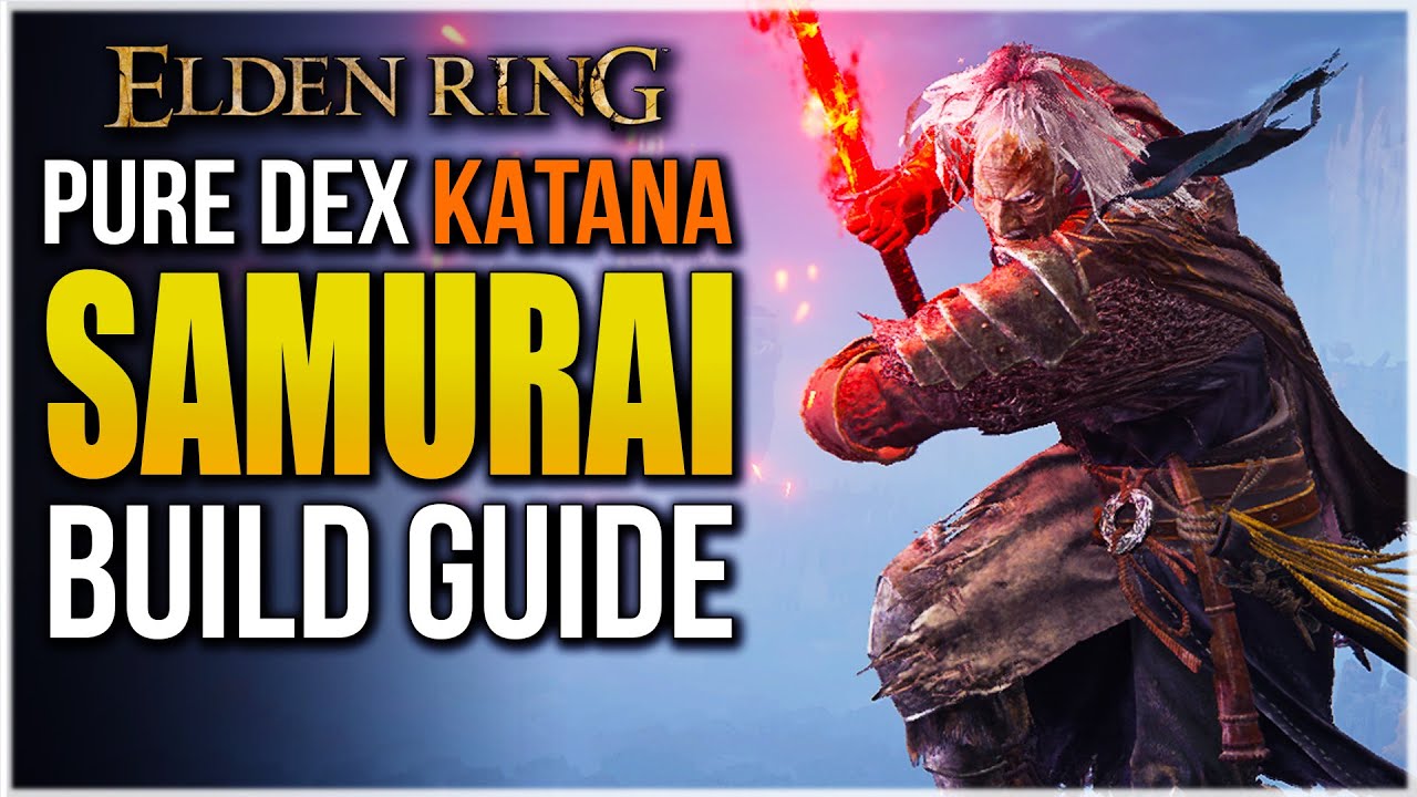 Elden Ring | SAMURAI CLASS BUILD GUIDE With NAGAKIBA Katana | High ...