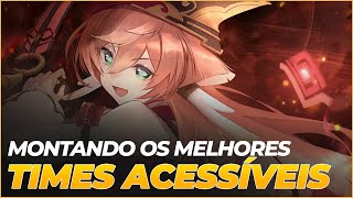 COMO MONTAR OS MELHORES TIMES F2P EM GENSHIN