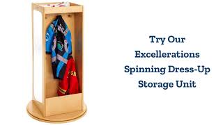 Excellerations® Spinning Dress-Up Storage Unit