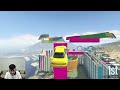 only 0.005% pro players can complete this impossible car parkour race in gta 5