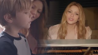 Shakira - Acróstico ft. Milan & Sasha Piqué (Video Oficial) (Letra/Lyrics)