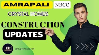 AMRAPALI-NBCC CRYSTAL HOME | CONSTRUCTION UPDATE | NOIDA SECTOR 76 | AFFORDABLE PRICE SOCIETY |