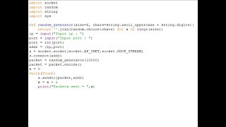 DDoS Script In Python 2018