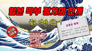 [중2 역사 1-1] 24. 일본 막부 정치의 전개