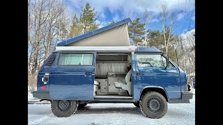 VW T3 Vanagon Syncro WESTFALIA Camper ★ヴァナゴン シンクロ ウェストファリア キャンパー 4WD 2100ccガソリン 5M/T★希少車★状態良好