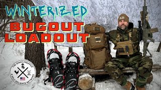 NEW 2025 WINTER BUGOUT BAG \u0026 LOADOUT - AR-15 BUILD - SURVIVAL GEAR - BUSHCRAFT - SOLO CAMPING