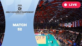 match 52 - 2017 FIVB Girls U18 World Championship