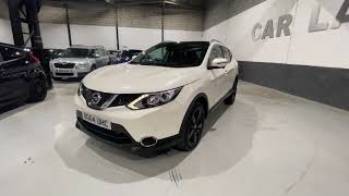 NISSAN QASHQAI 1.5 DCI TEKNA 5d in Pearl White.