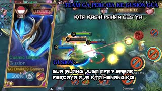 TEAM SENDIRI GA PERCAYA SAMA GUSION GUA? KITA KASIH PAHAM GES YA! - Mobile Legends