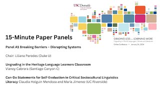 Ungrading in World Languages: Breaking Barriers – Disrupting Systems (15-minute papers)