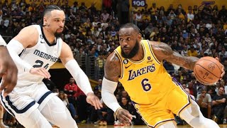 Memphis Grizzlies vs Los Angeles Lakers - Full Game 4 Highlights | April 24, 2023 NBA Playoffs