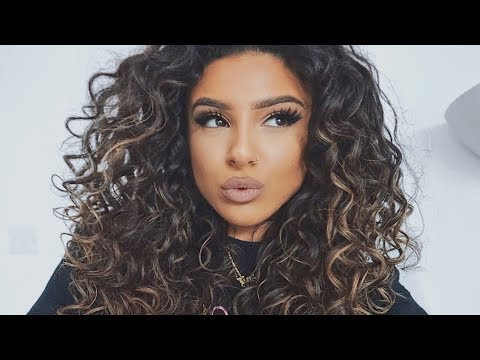BIG CURLY HAIR TUTORIAL (how to get curlier hair NATURALLY!) BIG CURLY HAIR TUTORIAL (how to get curlier hair NATURALLY!)