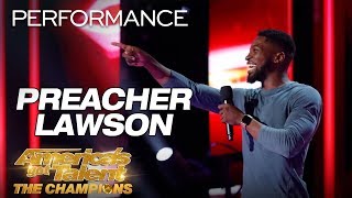 Preacher Lawson Comedian Hilariously Describes His Love Life - Americas Got Talent The Champions