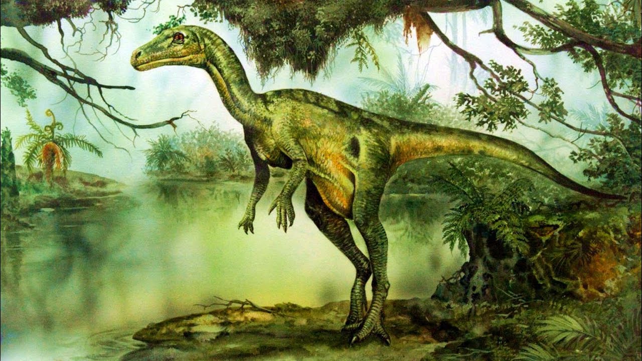 Мезозойский триас. Ставрикозавр Триасового периода. Ставрикозавр ставрикозавр. Целофизисы мезозойской эры. Динозавры Триасового периода.