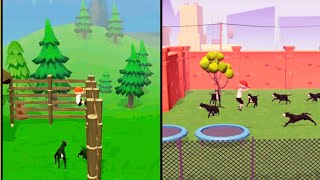 🤣 ,Mad Dogs-Gameplay part #1 Funny Dog Game/ Mad Dog Game /Amazing Mad Dog Game