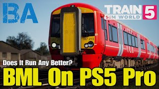 Brighton Mainline On PS5 Pro - Does It Run Any Better? - Class 387 - Train Sim World 5