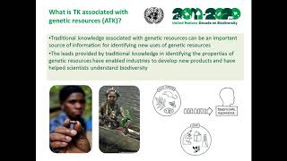 Online Forum on Traditional Knowledge under the Convention on Biological Diversity