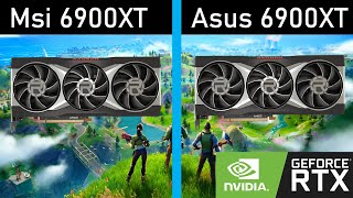 MSI 6900XT vs ASUS 6900XT @BenchmarkComparison 5900x in 1440p 4K