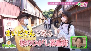 まいどさんと巡る！秋のひがし茶屋街