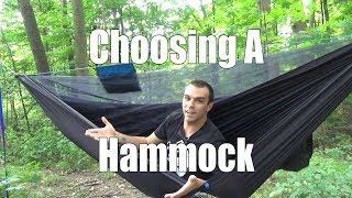 Beginner Hammock Camping Part 2 - Choosing a Hammock