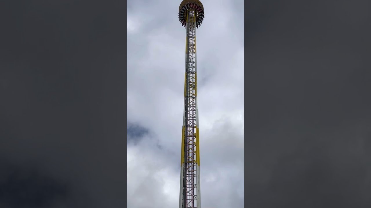Skyfall Free Fall Tower Youtube