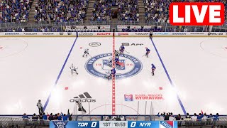 NHL LIVE🔴 Toronto Maple Leafs vs New York Rangers - 13th April 2023 | NHL Full Match - NHL 23