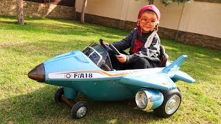 The power wheels plane broken down - Paw Patrol repaired the plane