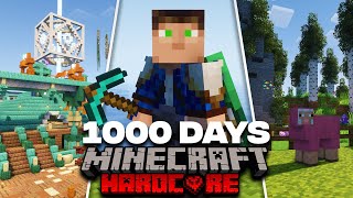 I Survived 1,000 Days in Minecraft Hardcore [Full Movie]