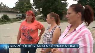 Bosszúból rúgták ki a közmunkásokat 14-09-16