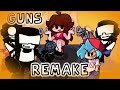 Guns High Effort Remake! | Friday Night Funkin ( Week 7 Remake Showcase )