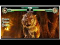 Mowgli vs Shere Khan with Healthbars