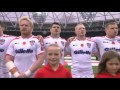 National Anthems (& Haka) - England vs New Zealand [2nd RL Test 2015]