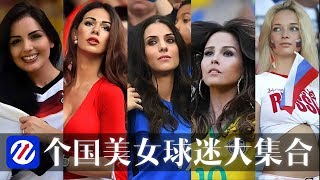 各国美女球迷大集合,总有一个是你的菜
