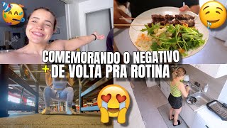 COMEMORANDO O NEGATIVO, DE VOLTA PRA ROTINA, FUI NO MÉDICO e muito mais ♥ - Bruna Paula