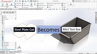 Design a Tool Box use Solidworks