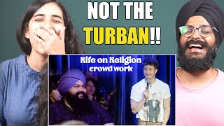 Indians React to Hide and Sikh - Crowd Work