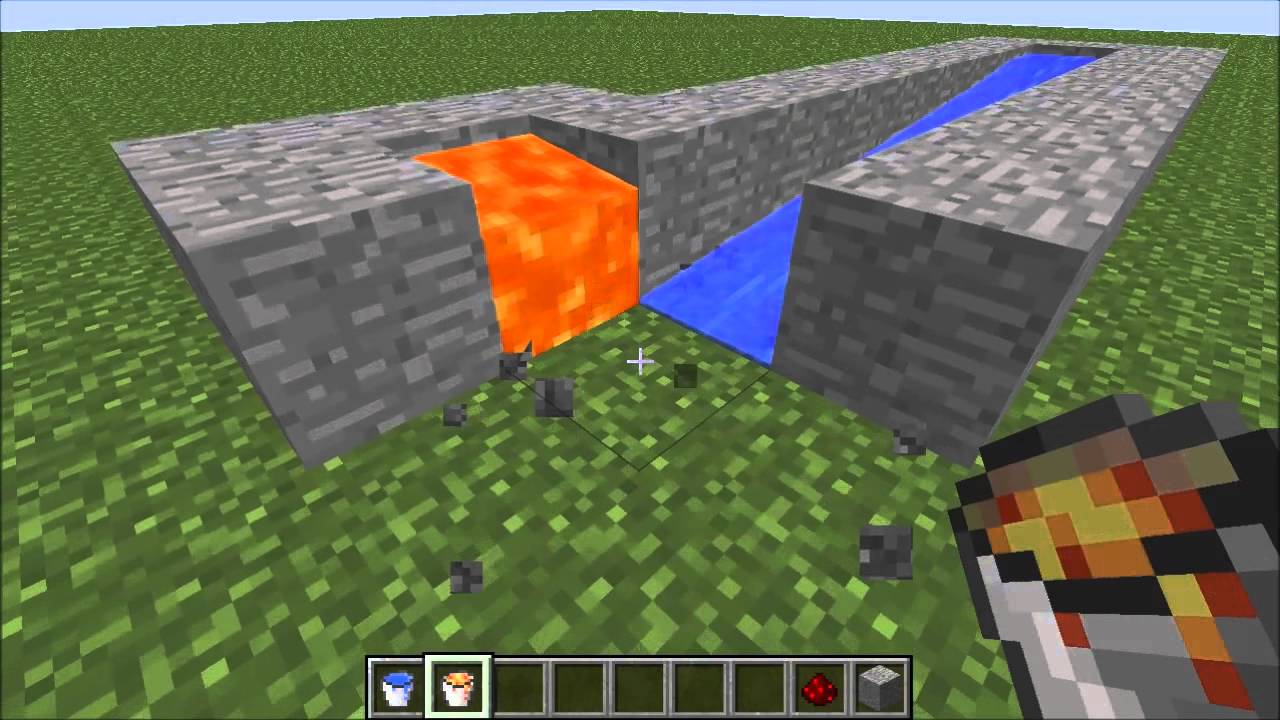 Minecraft Obsidian Generator Youtube