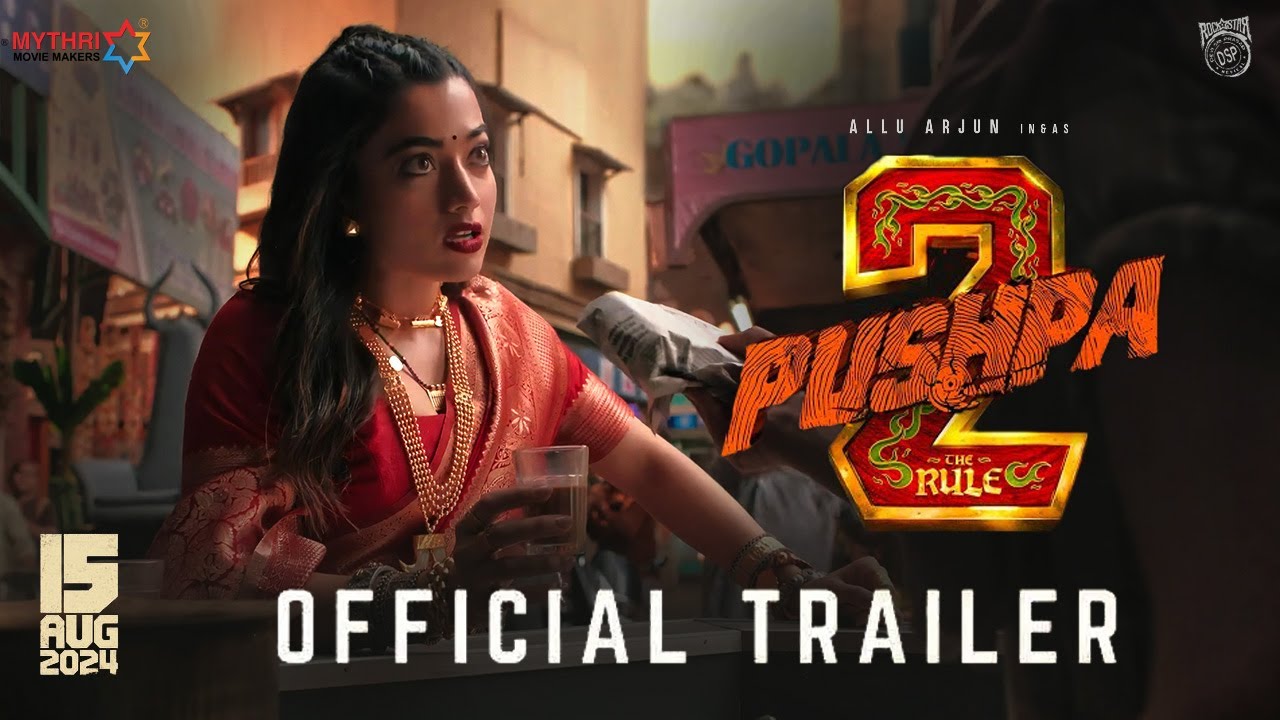 Pushpa 2 -The Rule New Trailer HINDI |2024 | Allu Arjun , Rashmika ...