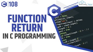 Return Statement In C - Learn Function Return in C Programming | C Tutorials