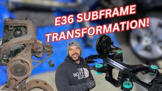 E36 Rear Subframe Overhaul – Strengthening for More Slides!