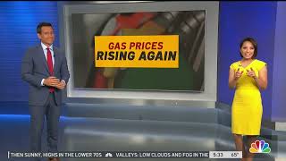 KNBC TV-4 Los Angeles, CA: Calls For Windfall Profits Tax On Big Oil In CA