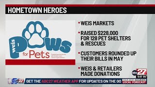 Hometown Heroes: Weis Markets raise $228,000 for pet shelters and rescues