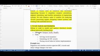 Circuit Analysis using Python | Electrical Engineering Simulation (Part 3)