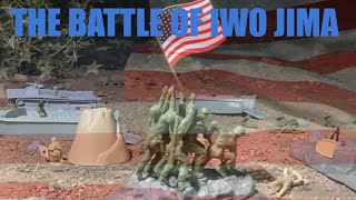 The Battle of Iwo Jima ( Army Men ) Stop Motion #ww2 #iwojima #stopmotion #armymen