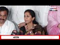 supriya sule dhananjay munde यांची कराड कुटुंबियांना भेट याचं उत्तर द्यावं लागेल सुप्रिया सुळे