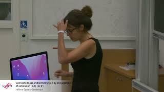 Hélène Eynard-Bontemps: Connectedness and deformation by conjugation of actions on [0,1] (or $^1)